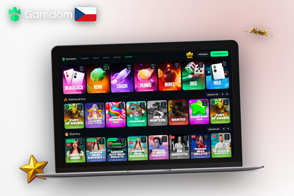 Stáhněte Gamdom Kasino na Android naskenováním QR kódu z notebooku